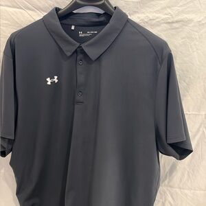 Under Armour Men's Dark Gray Polo Shirt